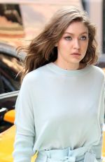 GIGI HADID Arrives at Her Home in New York 06/15/2017