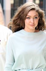 GIGI HADID Arrives at Her Home in New York 06/15/2017