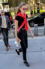 GIGI HADID Arrives at Nobu in New York 05/31/2017