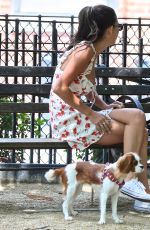 GIGI HADID at Tompkins Square Park in New York 06/14/2017