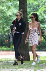 GIGI HADID at Tompkins Square Park in New York 06/14/2017