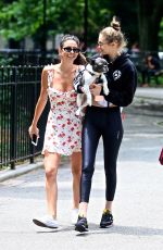 GIGI HADID at Tompkins Square Park in New York 06/14/2017
