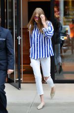 GIGI HADID Leaves Her Apartment in New York 06/04/2017