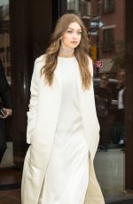 GIGI HADID Leaves Her Apartment in New York 06/0502017