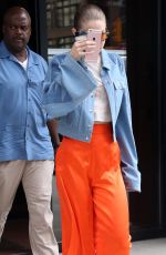 GIGI HADID Leaves Her Apartment in New York 06/19/2017