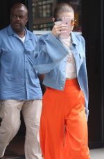 GIGI HADID Leaves Her Apartment in New York 06/19/2017