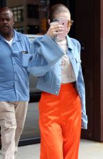 GIGI HADID Leaves Her Apartment in New York 06/19/2017