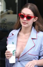 GIGI HADID Leaves Her Apartment in New York 06/23/2017