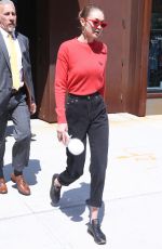 GIGI HADID Out and About in New York 05/31/2017