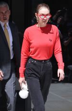 GIGI HADID Out and About in New York 05/31/2017