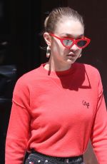 GIGI HADID Out and About in New York 05/31/2017