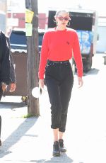 GIGI HADID Out and About in New York 05/31/2017