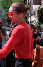 GIGI HADID Out and About in New York 05/31/2017