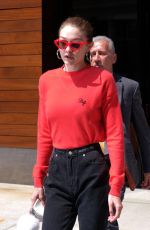 GIGI HADID Out and About in New York 05/31/2017