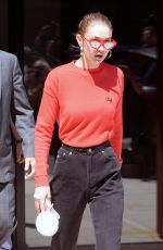 GIGI HADID Out and About in New York 05/31/2017