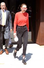 GIGI HADID Out and About in New York 05/31/2017