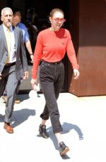 GIGI HADID Out and About in New York 05/31/2017