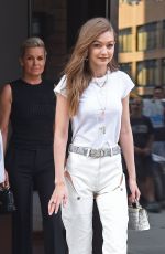 GIGI HADID Out and About in New York 06/10/2017