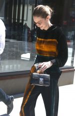 GIGI HADID Out and About in New York 06/20/2017