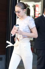 GIGI HADID Out and About in New York 06/22/2017