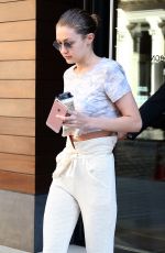 GIGI HADID Out and About in New York 06/22/2017