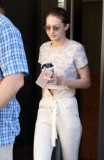 GIGI HADID Out and About in New York 06/22/2017