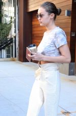 GIGI HADID Out and About in New York 06/22/2017