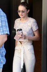 GIGI HADID Out and About in New York 06/22/2017