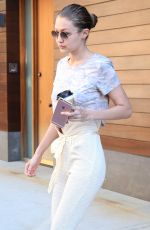 GIGI HADID Out and About in New York 06/22/2017