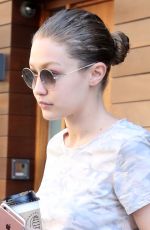 GIGI HADID Out and About in New York 06/22/2017