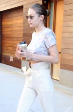 GIGI HADID Out and About in New York 06/22/2017