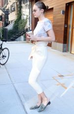 GIGI HADID Out and About in New York 06/22/2017