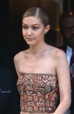 GIGI HADID Out and About in New York 06/26/2017