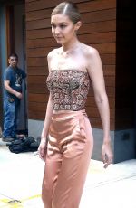 GIGI HADID Out and About in New York 06/26/2017