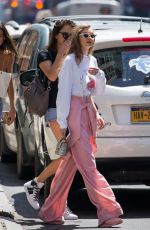 GIGI HADID Out in New York 06/11/2017