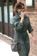 GINA GERSHON Arrives at Her Hotel in New York 06/27/2017