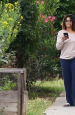GINA RODRIGUEZ Out with Her Dog in Los Angeles 05/31/2017