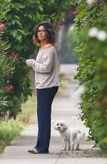 GINA RODRIGUEZ Out with Her Dog in Los Angeles 05/31/2017