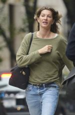 GISELE BUNDCHEN Out and About in New York 06/16/2017