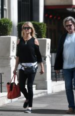 GOLDIE HAWN and Kurt Russell Out and About in London 06/09/2017