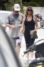 GOLDIE HAWN and Kurt Russell Out and About in Skiathos 06/16/2017