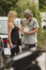 GOLDIE HAWN and Kurt Russell Out and About in Skiathos 06/16/2017