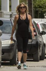 GOLDIE HAWN and Kurt Russell Out and About in Skiathos 06/16/2017