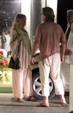 GOLDIE HAWN and Kurt Russell Out for Dinner in Skiathos 06/17/2017