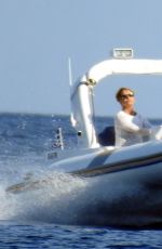 GOLDIE HAWN in Bikini Bottom on Holiday in Greece 06/27/2017\