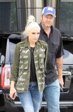 GWEN STEFANI Arrives at a Recording Studio in Hollywood 06/01/2017