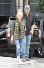 GWEN STEFANI Arrives at a Recording Studio in Hollywood 06/01/2017