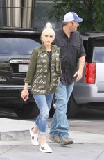 GWEN STEFANI Arrives at a Recording Studio in Hollywood 06/01/2017