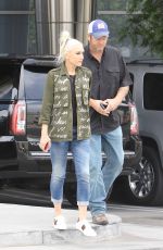 GWEN STEFANI Arrives at a Recording Studio in Hollywood 06/01/2017