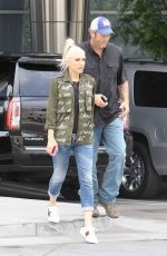 GWEN STEFANI Arrives at a Recording Studio in Hollywood 06/01/2017